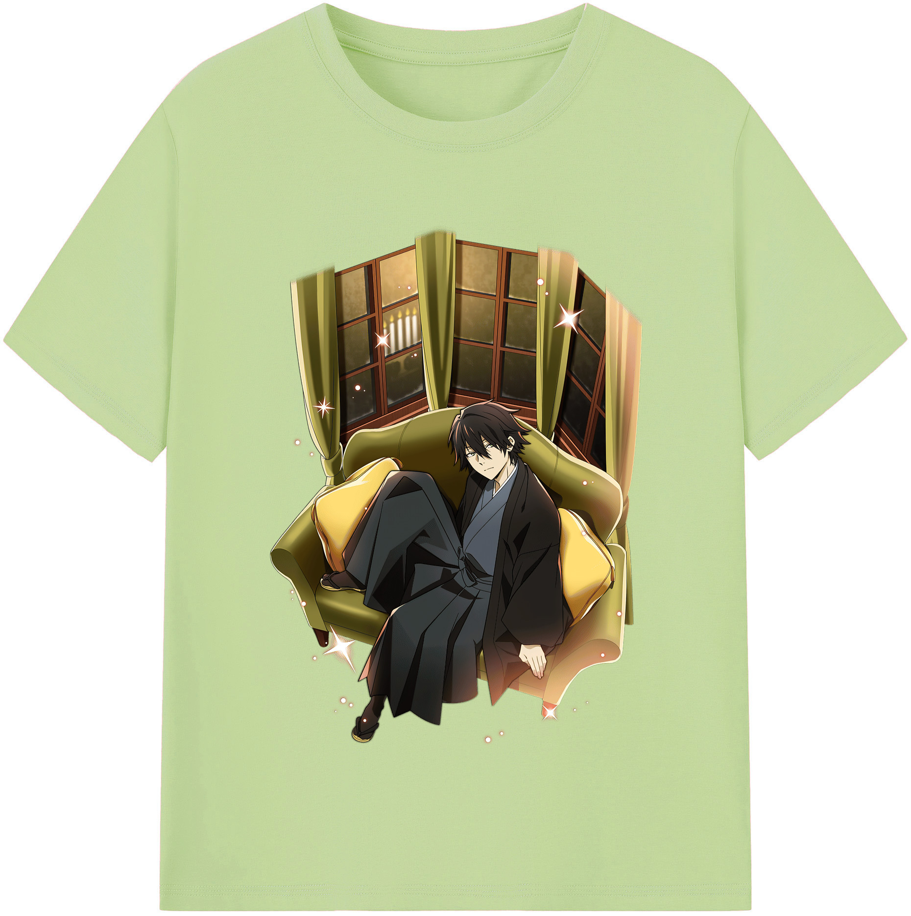 （画像用） 文豪ストレイドッグス Bungo Stray Dogs 綿100％半袖Tシャツ（フロントプリント）